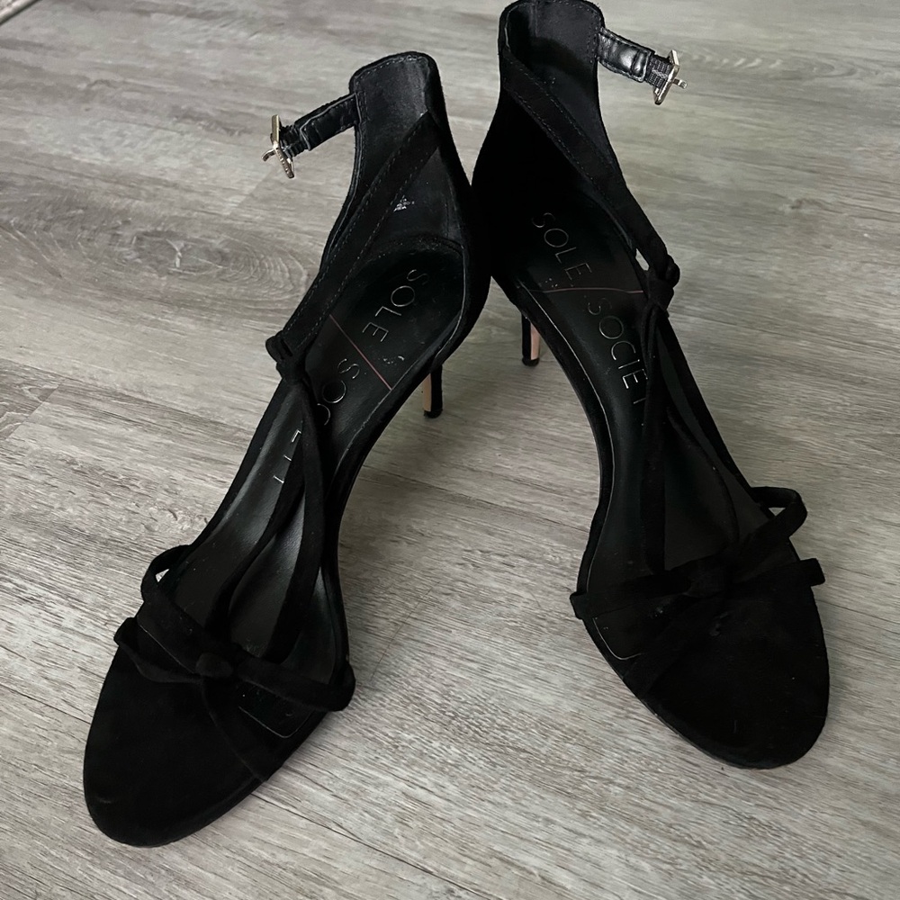 Sole Society Suede Heels